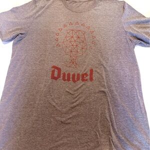 Vintage Duvel Brewing Co. T-Shirt by Normal Human – Heather Grey | Size L